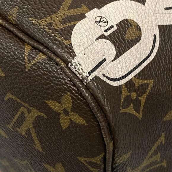 LOUIS VUITTON Neverfull MM M41991 Monogram Bay CA0166 Tote Bag - Picture 3 of 14